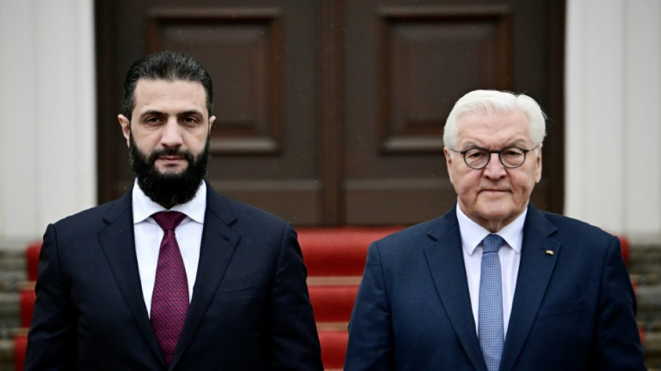 Syrian leader visits Germany to talk war, recovery, refugees