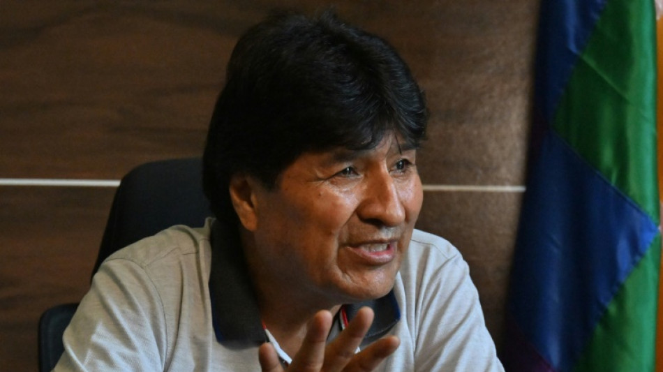 Bolivie: l'ancien pr&eacute;sident Evo Morales vis&eacute; par une enqu&ecirc;te pour "terrorisme"