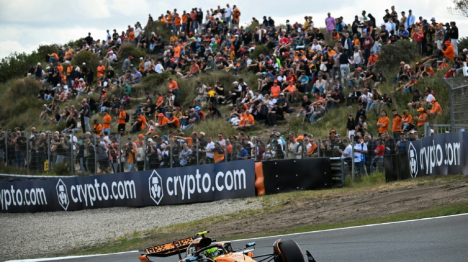 McLaren set pace in first practice at Dutch Grand Prix