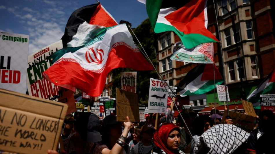 Decenas de miles de manifestantes en Londres en apoyo a Gaza