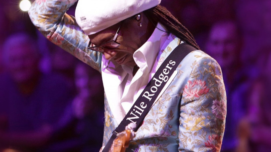 A Roma Nile Rodgers Chic icona della musica disco, funk, pop