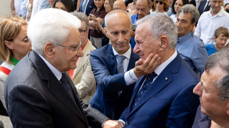 Mattarella ad Andria, qui per portare vicinanza e solidariet&agrave;