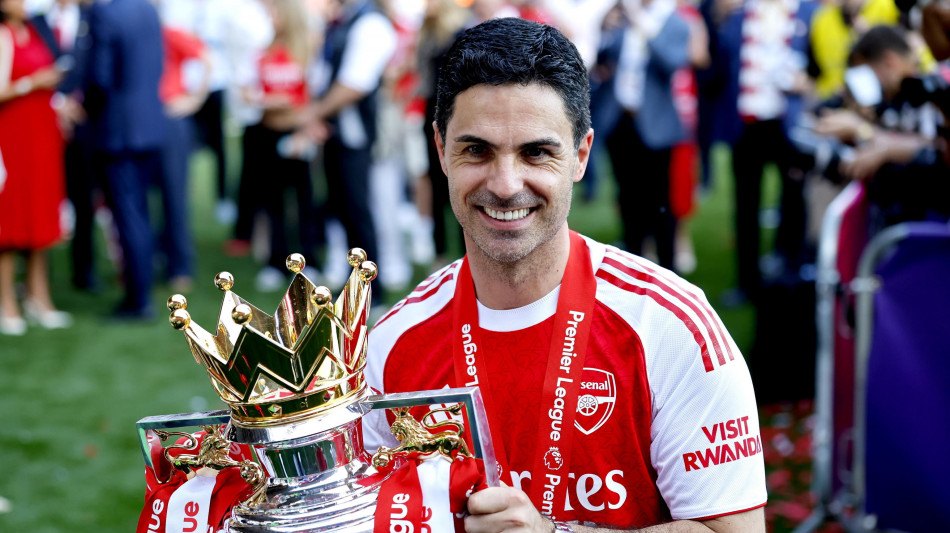 Champions: Arteta 'innovare sempre, cos&igrave; vinceremo ancora'