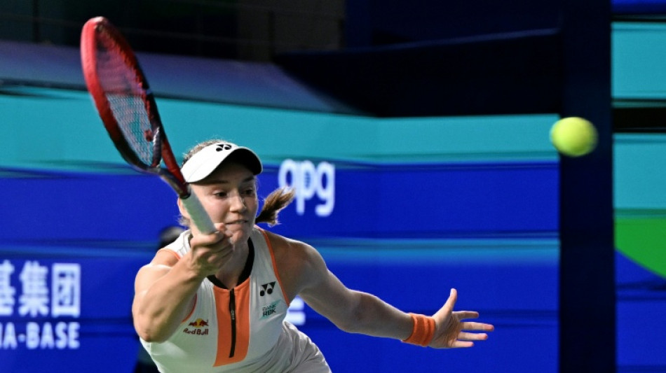 Rybakina storms back from a set down to win Ningbo Open