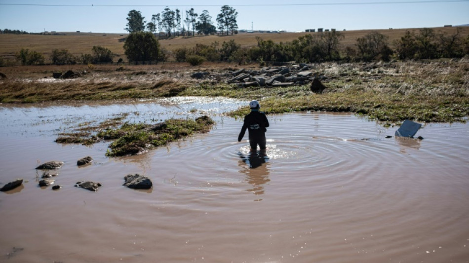 S.African president blames climate change for 'catastrophic' floods