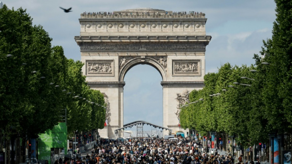 Frankreich gedenkt des Endes des Zweiten Weltkriegs 