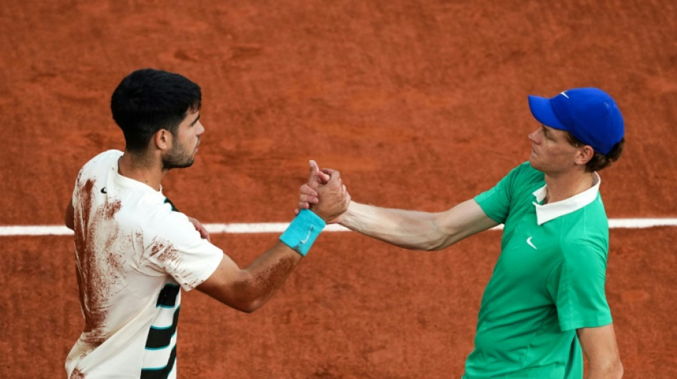 Beaten Sinner extends lead on Alcaraz at top of ATP rankings 