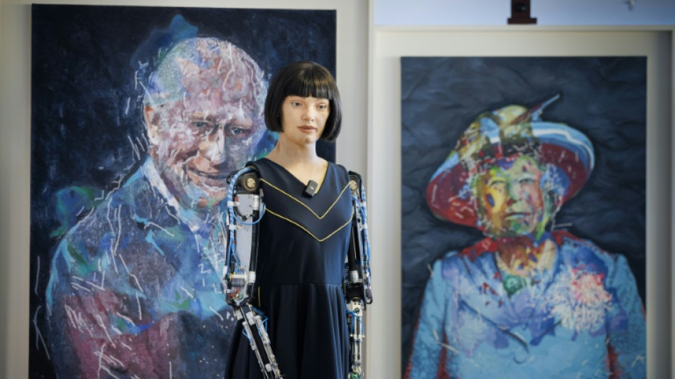 El robot Ai Da asegura que no busca "reemplazar a los artistas humanos"