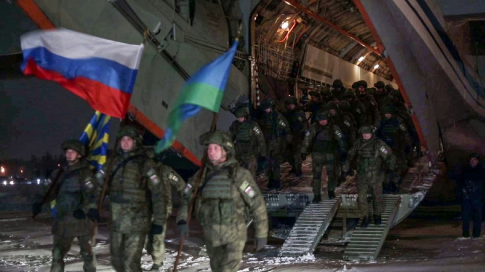 Las fuerzas lideradas por Rusia terminan su retirada de Kazajist&aacute;n
