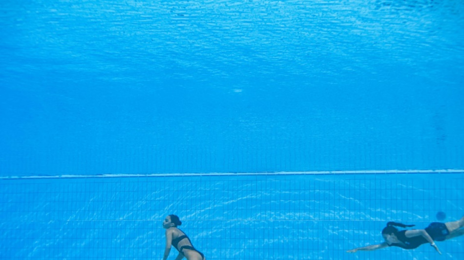 Nadadora Anita Alvarez, que sufri&oacute; desmayo, ausente de la competici&oacute;n por equipos