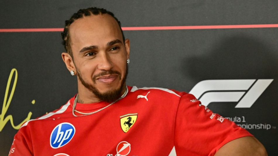Hamilton feeling 'connected' to new Ferrari car at test sessions