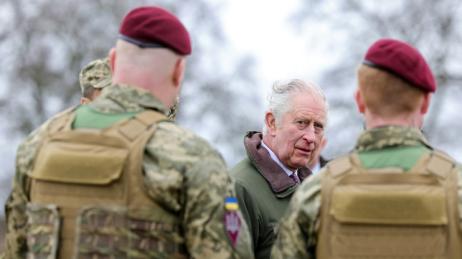 Ukraine: Charles III d&eacute;nonce l'"attaque d'envergure non provoqu&eacute;e" de la Russie