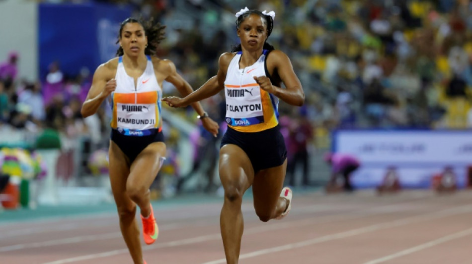 Fraser-Pryce beaten by Jamaican starlet Tia Clayton in Doha
