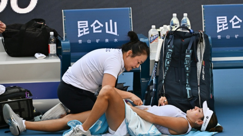 Tennis: Cascade d'abandons &agrave; P&eacute;kin, le calendrier mis en cause