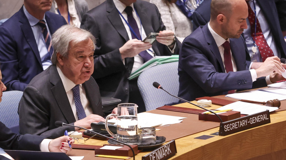 Guterres, 'allarmato dal piano di Israele di conquistare Gaza'