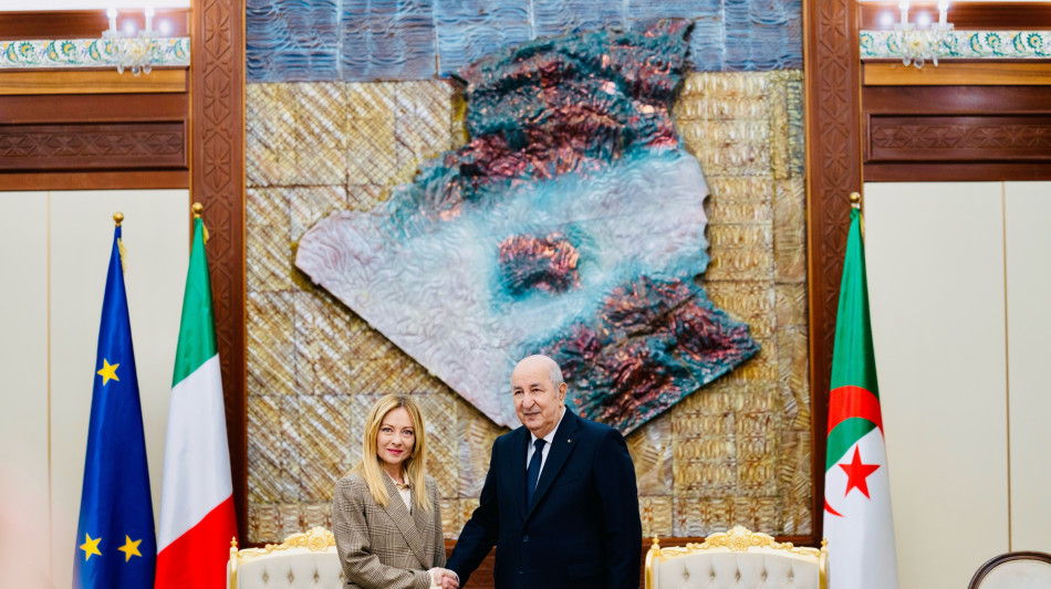 Meloni, rafforziamo la cooperazione con l'Algeria e il flusso di gas