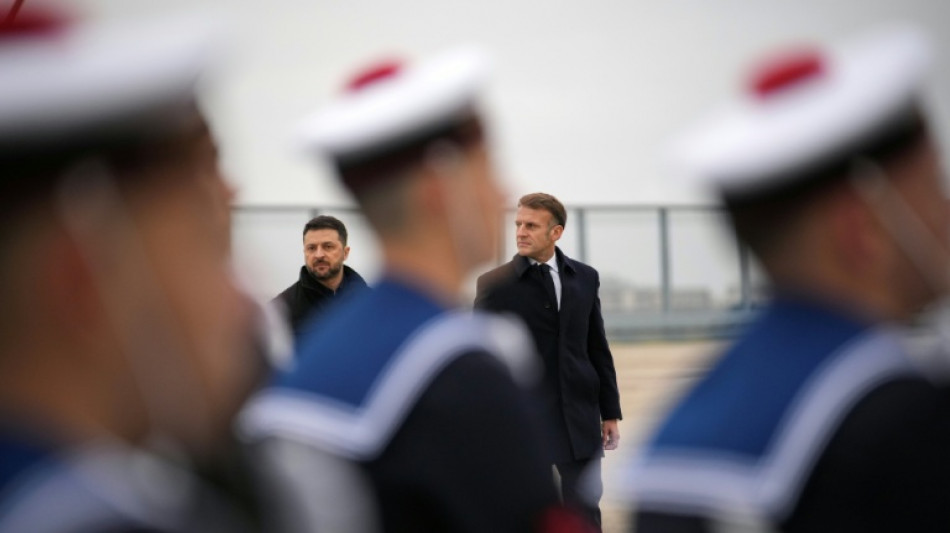 Macron, Zelensky sign accord for Ukraine to buy French fighter jets