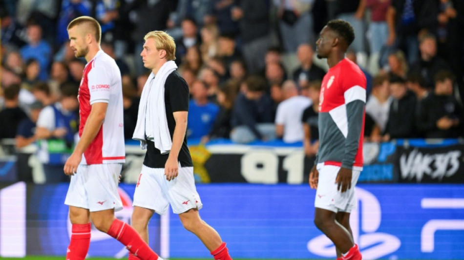 Monaco estreia na Champions com dura derrota para o Brugge (4-1)