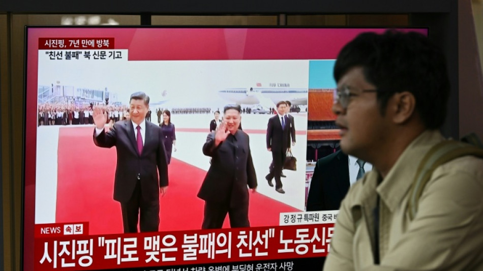 Xi zu zweit&auml;gigem Besuch in Nordkorea eingetroffen
