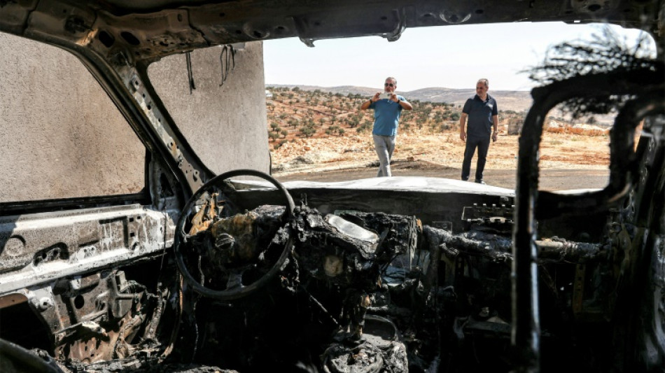 Israeli settlers attack West Bank Christian village