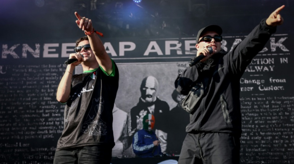 Para o grupo de rap Kneecap, o apoio &agrave; Palestina cresceu'