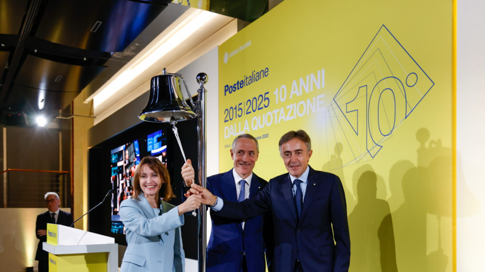 In 10 anni capitalizzazione Poste triplicata a 26 miliardi