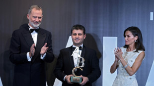 Gaza: le photojournaliste de l'AFP Said Khatib re&ccedil;oit un prestigieux prix en Espagne