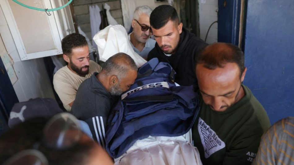 R&eacute;cord de periodistas asesinados en 2025, seg&uacute;n el CPJ, que se&ntilde;ala a Israel