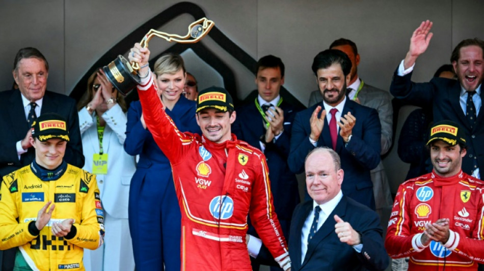 Charles Leclerc vence pela primeira vez o GP de M&ocirc;naco de F1