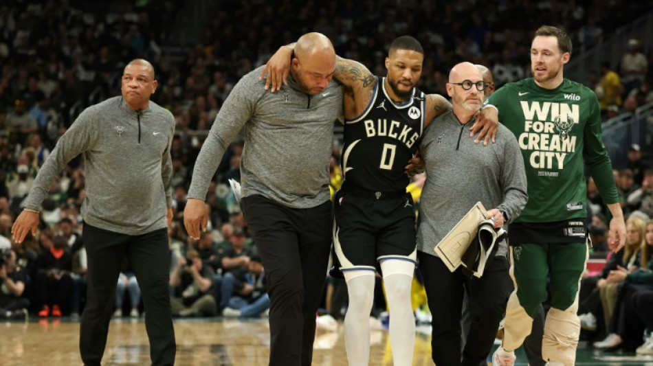 Lillard, do Milwaukee Bucks, sofre ruptura no tendão de Aquiles
