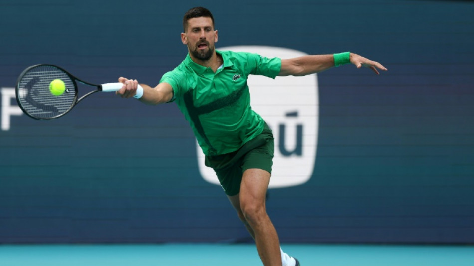 Miami: Djokovic en huiti&egrave;mes, la sensation Eala bat Keys