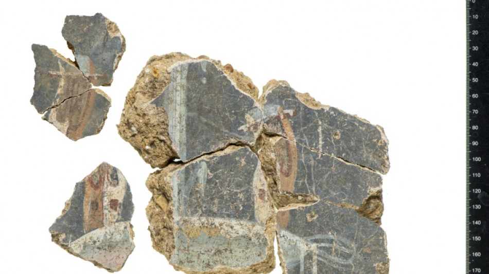 Reconstruyen en Londres frescos romanos pintados hace casi 2.000 años