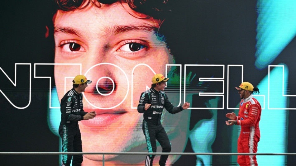 Emotional Antonelli wins maiden grand prix with Mercedes 1-2 in China