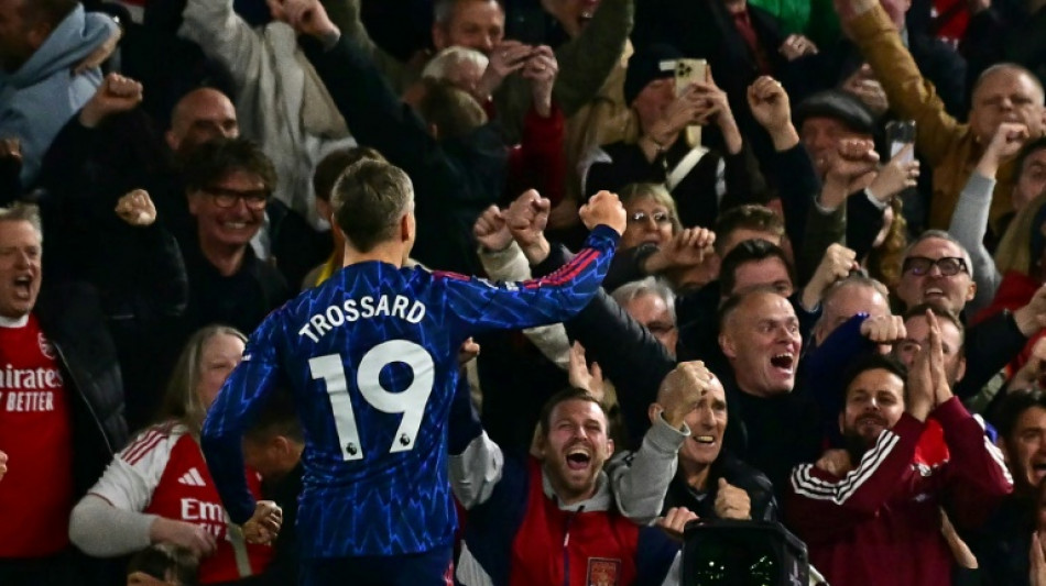 Trossard sinks Fulham as leaders Arsenal go three points clear