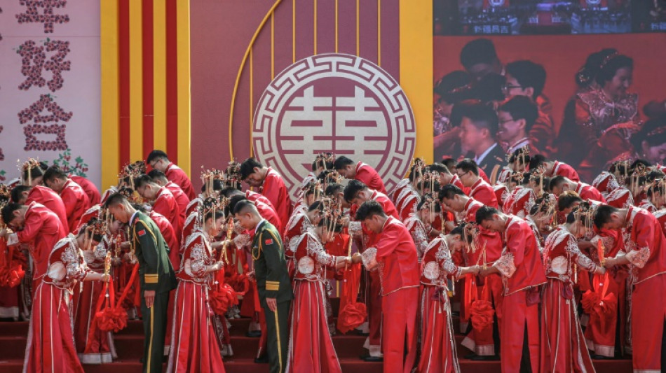 El n&uacute;mero de matrimonios en China cay&oacute; un 20,5% en 2024 