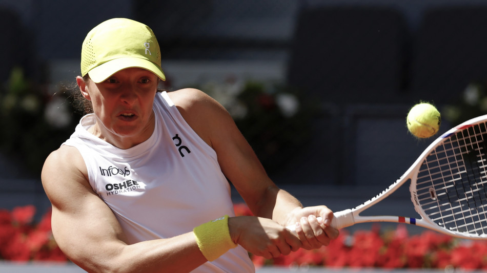 Internazionali: fuori Swiatek, Collins agli ottavi di finale