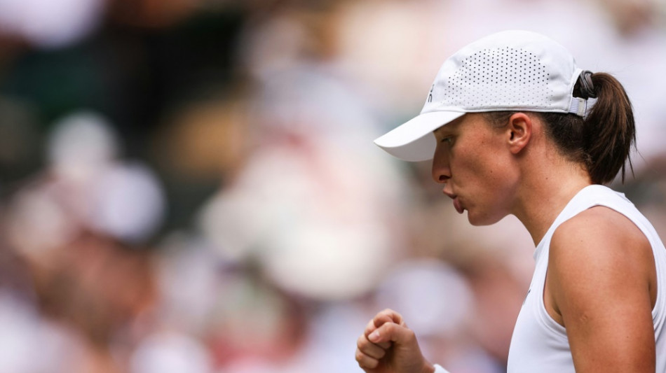 Swiatek erstmals im Wimbledon-Halbfinale