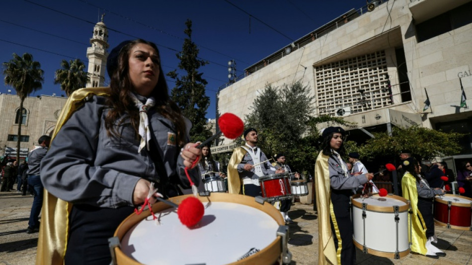Bel&eacute;m volta a celebrar o Natal com alegria ap&oacute;s tr&eacute;gua em Gaza