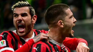 Jovic shoots AC Milan into Italian Cup final with derby double