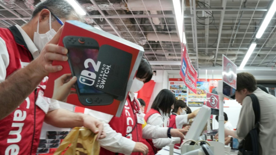 Verkauf von neuer Nintendo-Konsole Switch 2 gestartet