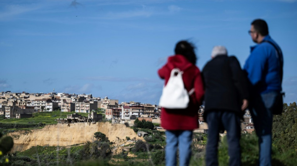 Fear in Sicilian town as vast landslide risks widening