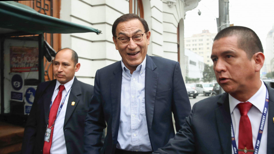 Per&ugrave;, scarcerato l'ex presidente Mart&iacute;n Vizcarra