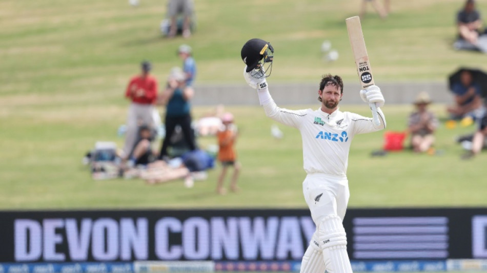 New Zealand's Conway joins elite club with century, double ton in same Test