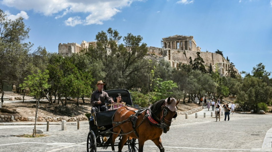 L'Acropole d'Athènes ferme partiellement en raison de la canicule
