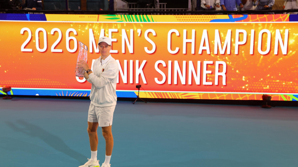 Ranking Atp: doppietta in Usa, e Sinner si avvicina ad Alcaraz