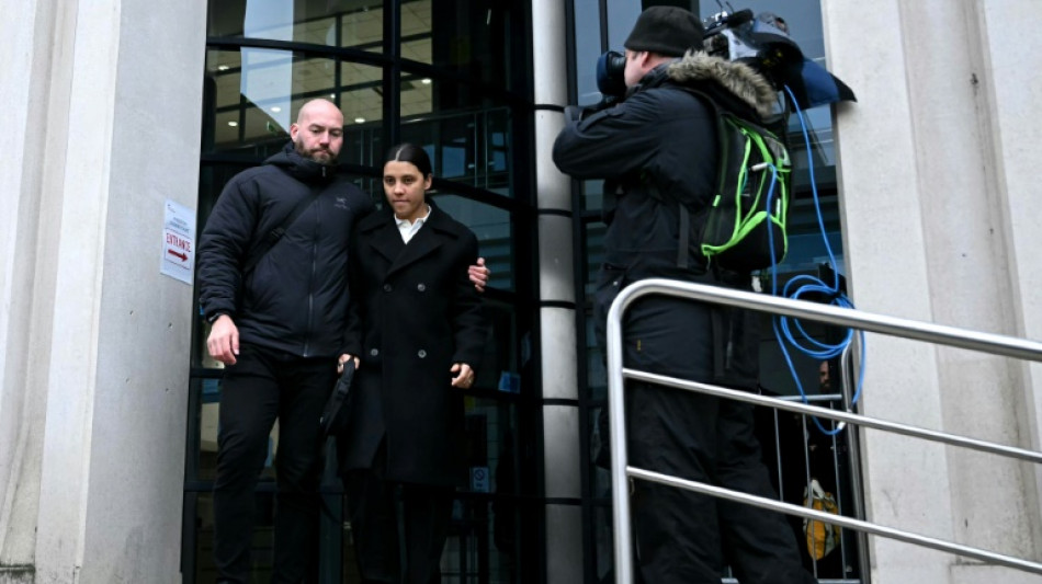 Absuelven a la futbolista Sam Kerr en el juicio por un insulto racista hacia un polic&iacute;a