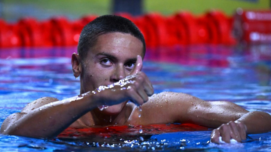 El nadador rumano David Popovici, de 17 a&ntilde;os, campe&oacute;n del mundo de 200 m libres