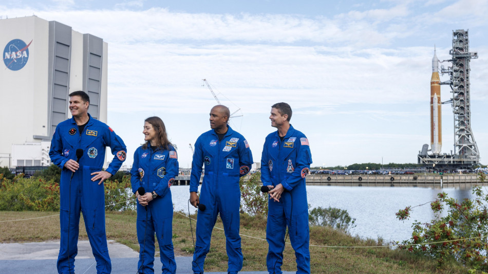 Luna, &egrave; iniziata la quarantena per l'equipaggio di Artemis II