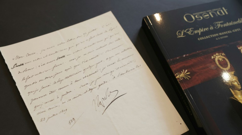 Une lettre de Napoléon sur l'arrestation du pape Pie VII vendue 26.360 euros
