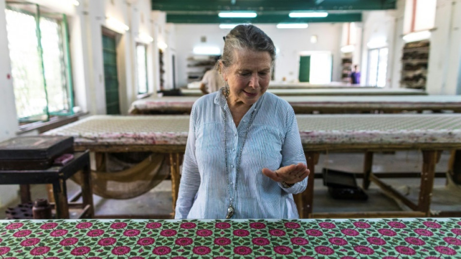 Una dise&ntilde;adora textil franco-india resucita los dise&ntilde;os del Imperio mogol